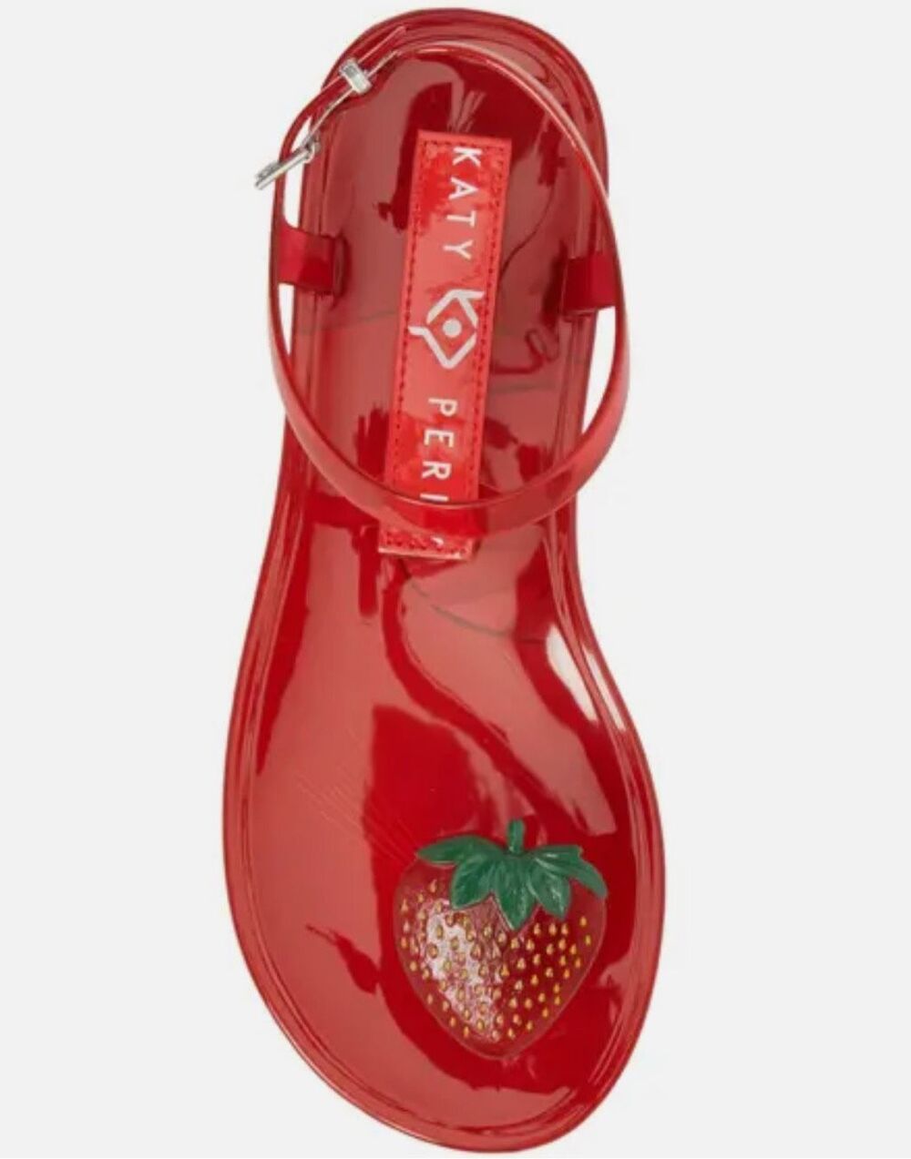 Katie Perry Strawberry Jelly Sandals